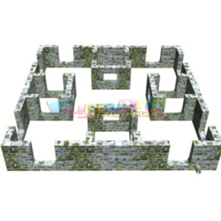 Outdoor sport team cs game air paintball bunker area field battle zone adult kids  inflatable battlefield