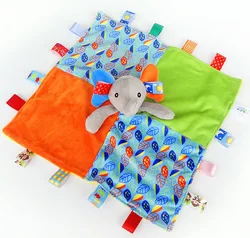 Baby Label Grip Comforter/Baby Comfort toy Comforter Rattle doll