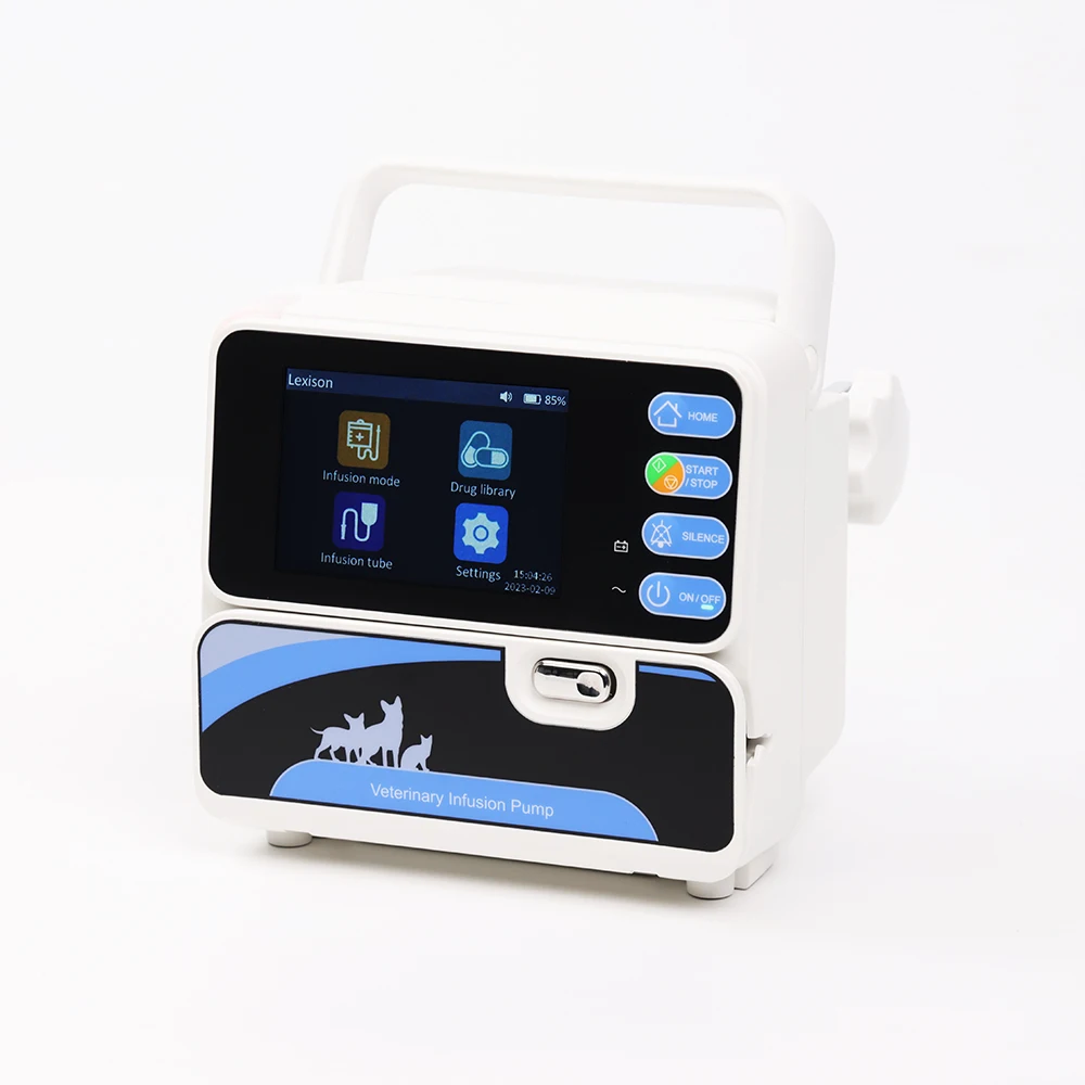 PRIP-H1000T High Quality Touch Screen Veterinary use Infusion Pump with Fluid Warmer function