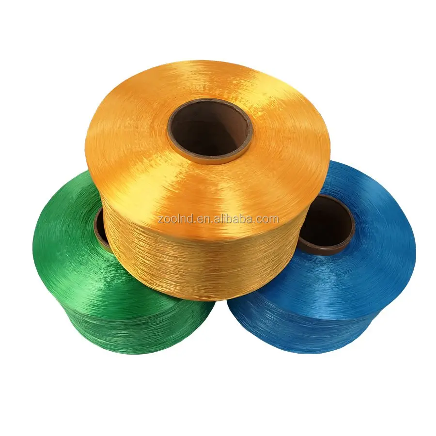 High Tenacity FDY PP Yarn 300D-3000D Color Polypropylene Filament Yarn