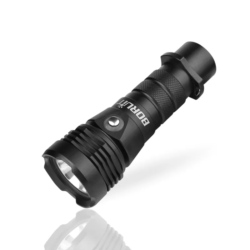 IPX8 1280LM Diving Flashlight Torches Super Bright 3 Lighting Modes Lithium Battery Waterproof LED Flashlight