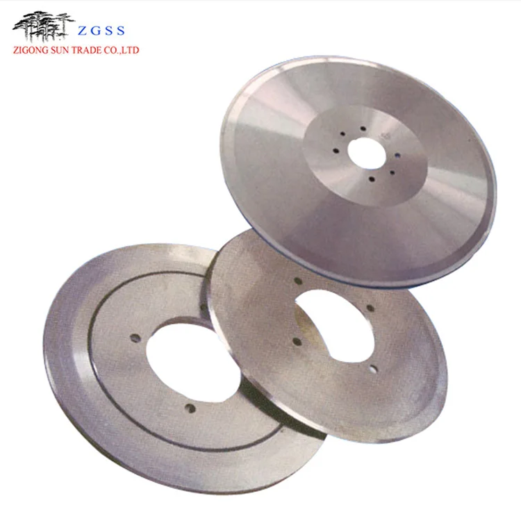 High quality customized size circular slitting knives flat circular blade for paper cutting
