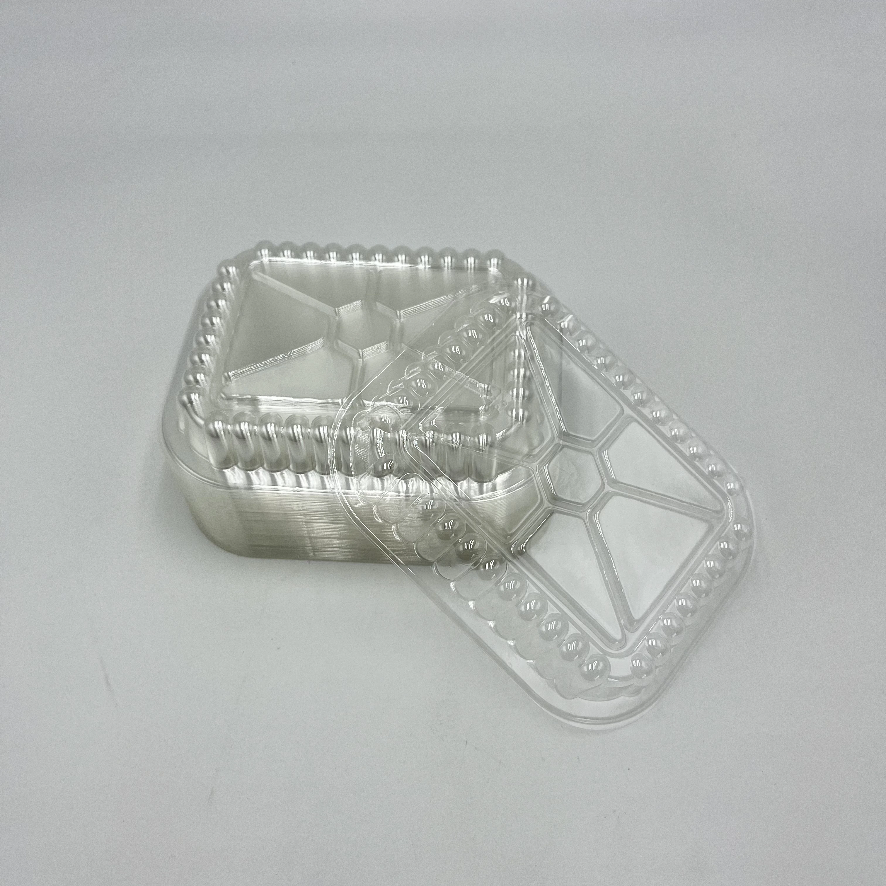 450ml Disposable Takeout Rectangle 450ml Aluminum Foil Containers Tin Foil Trays with Plasti Lid