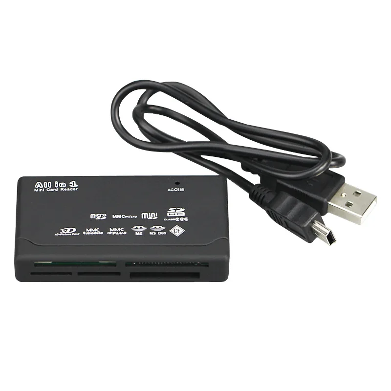  Дешевые магнитный мини SD все-в-одном кард-ридер USB 6-в-одном адаптер высокая скорость карты