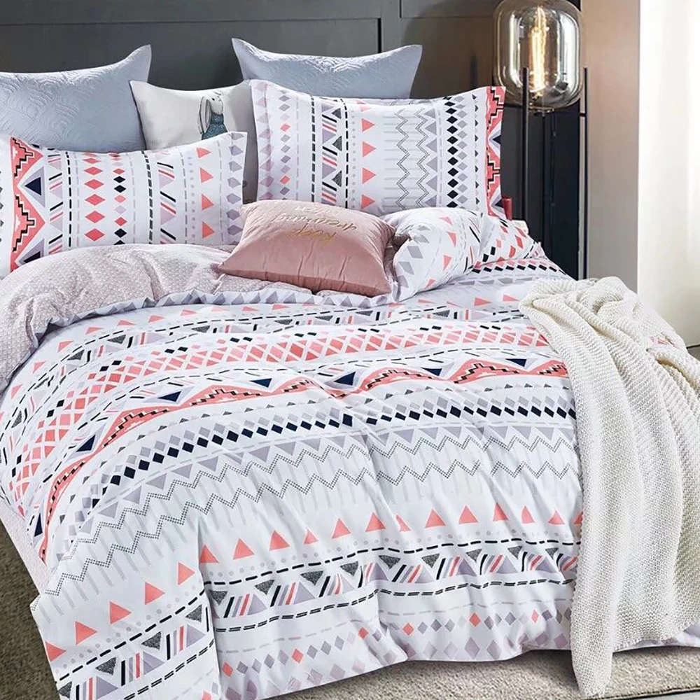 Animal Printed  Bed Linen Set Double Cozy Home Bedding