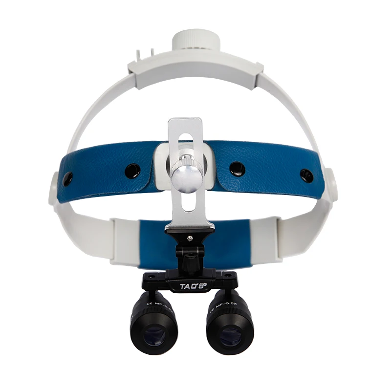 Headband Style Portable Dental Surgical Loupes  Ajustable Magnification(5.0-6.0X)