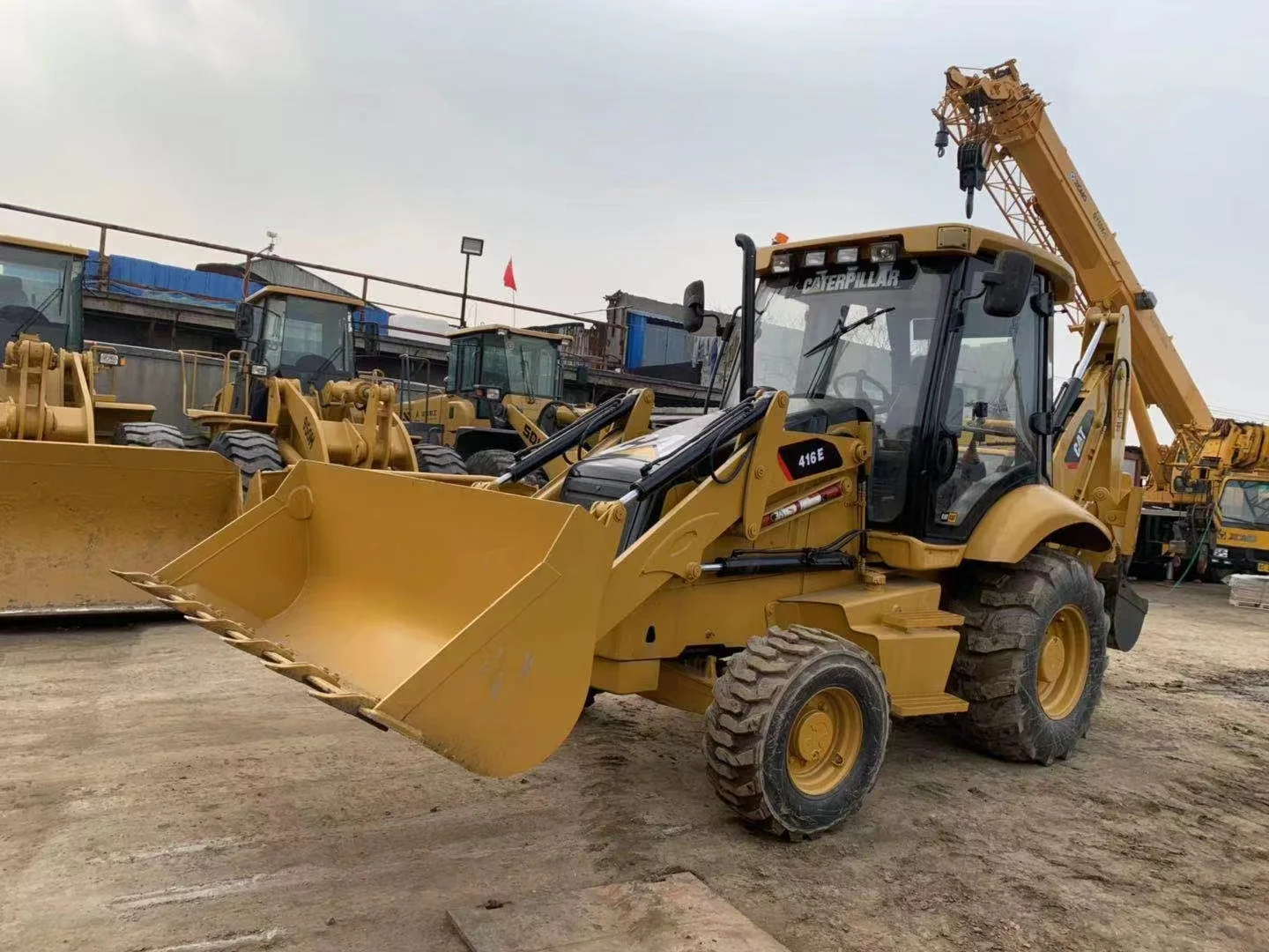 Недорогой экскаватор-погрузчик б/у caterpillar cat 416e 420e 420f 430f трактор с экскаватором-погрузчиком и фронтальным