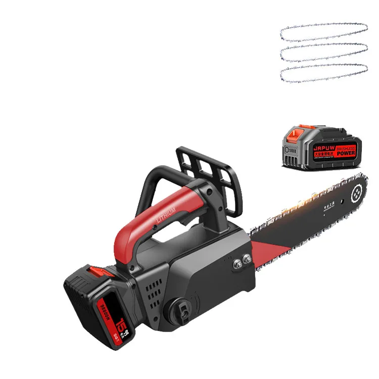 16-inch lithium battery chainsaw, powerful and efficient for logging. The 2024 quality choice.