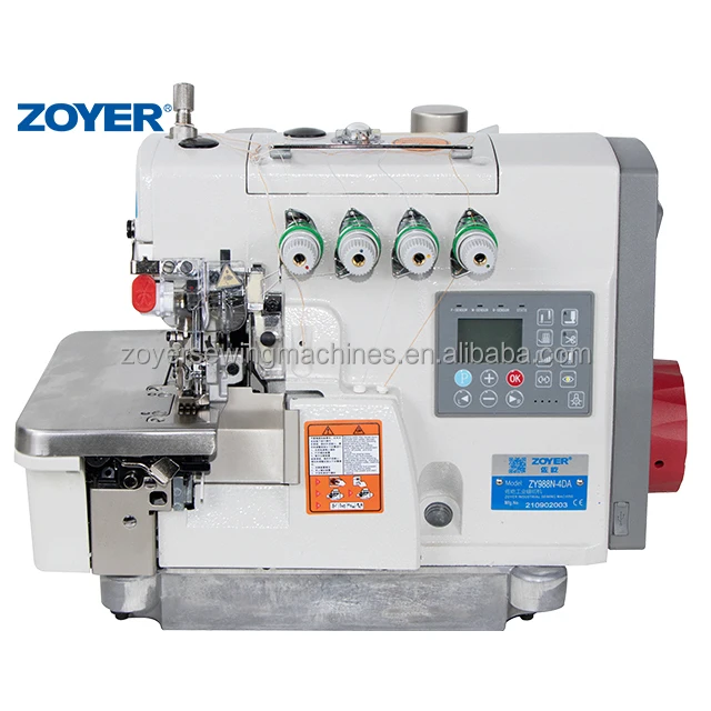 ZY988N-4DA Full Automatic Mechatronics High Speed Computerized Overlock Sewing Machine