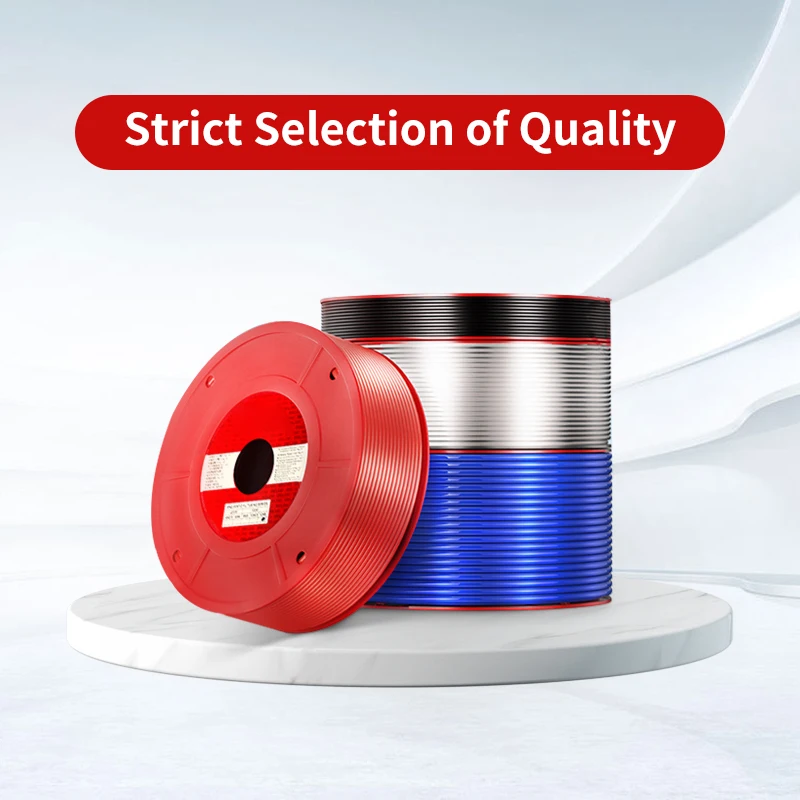 GEYA Pneumatic Parts Nylon Material Air Flexible Polyurethane PU Tube Fittings Pneumatic color Pipe