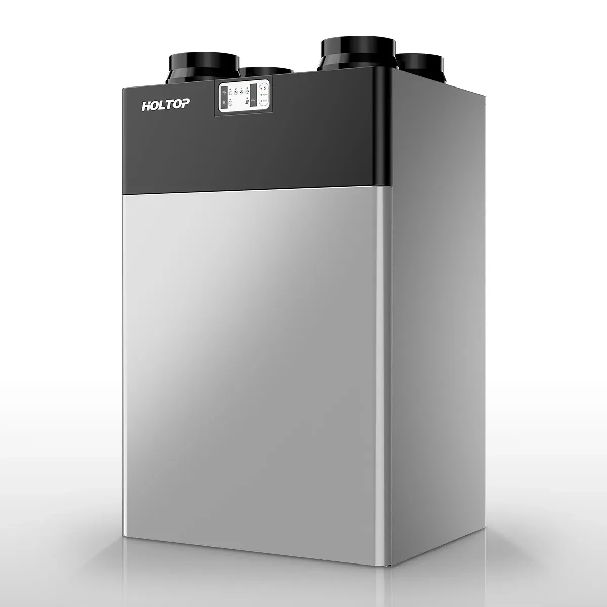 250-500 fresh airflow Holtop vertical Air HRV constant EC fans High efficient