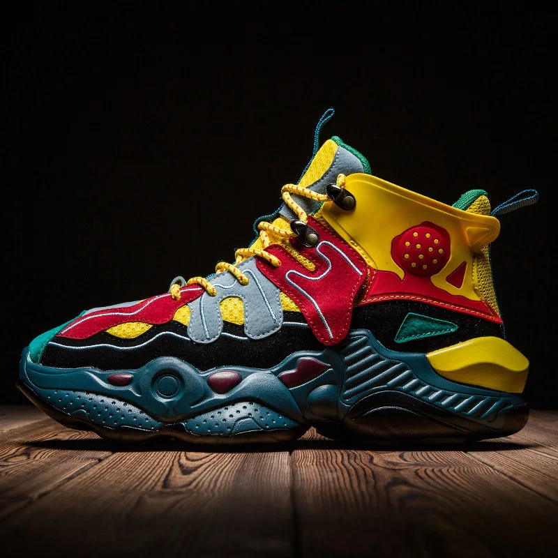 2021 New Breathable Leather Sneakers Men Running Shoes Lightweight Outdoor Walking Sport Shoes Soft Sole Men