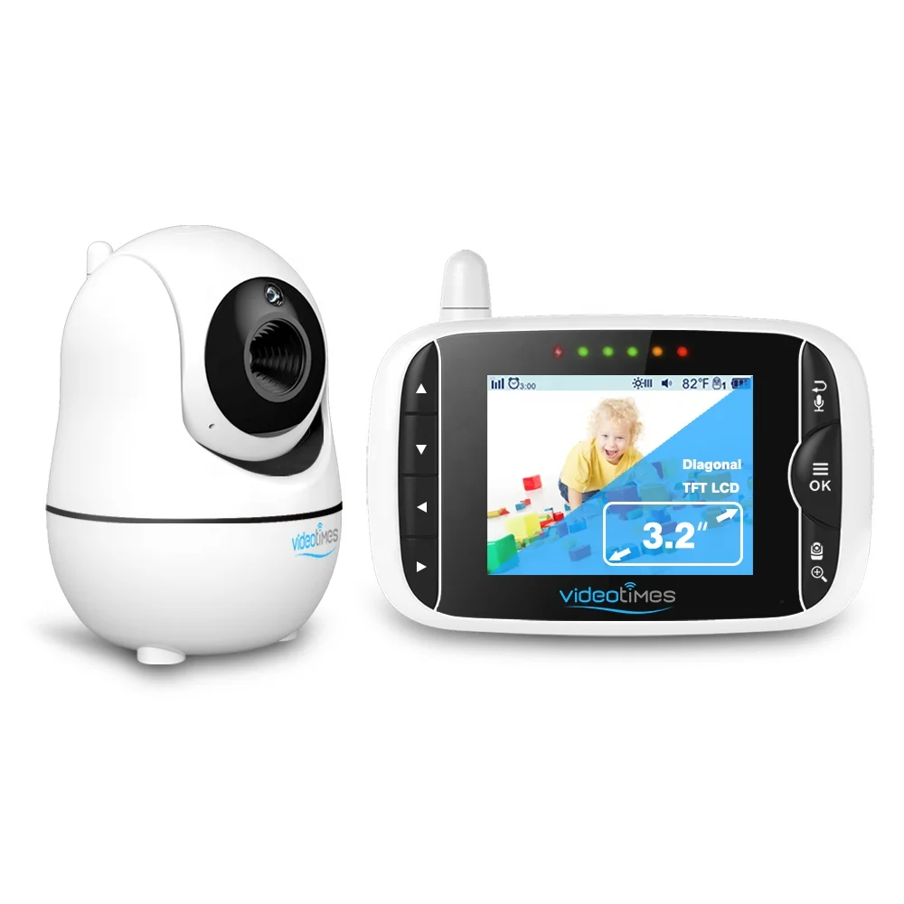 HB66 digital infrared night vision baby phone radio video baby camera