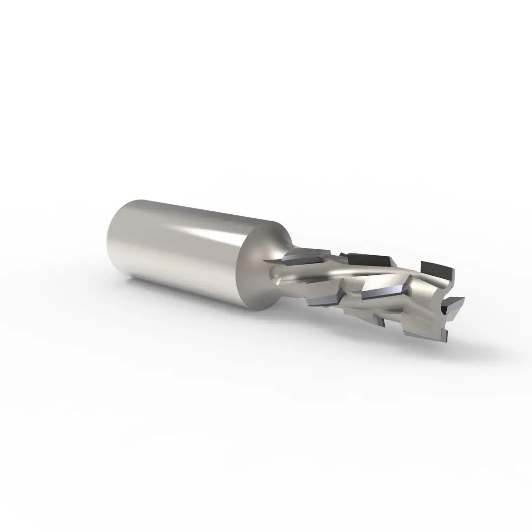 Z2+2 Mach 2.3 Cutter Helical Direction Negative 4 Flute Design Cutter For Hpl And Veneered Panels Plyboards Nesting