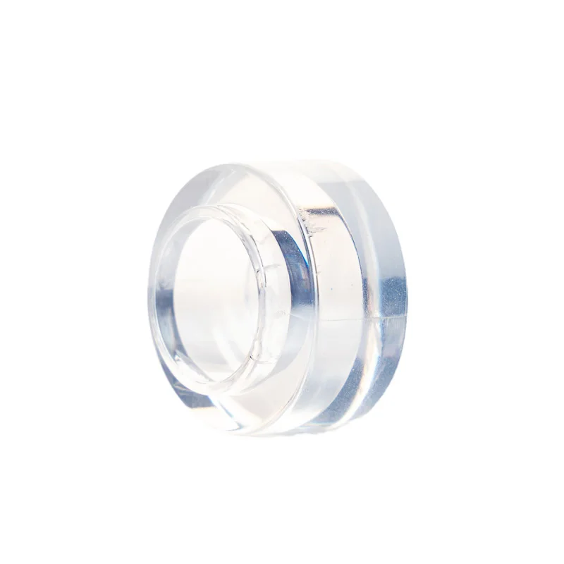 Wholesale spot square clear glass perfume bottle pressing spray essential oil fragrance high-grade sub-bottle