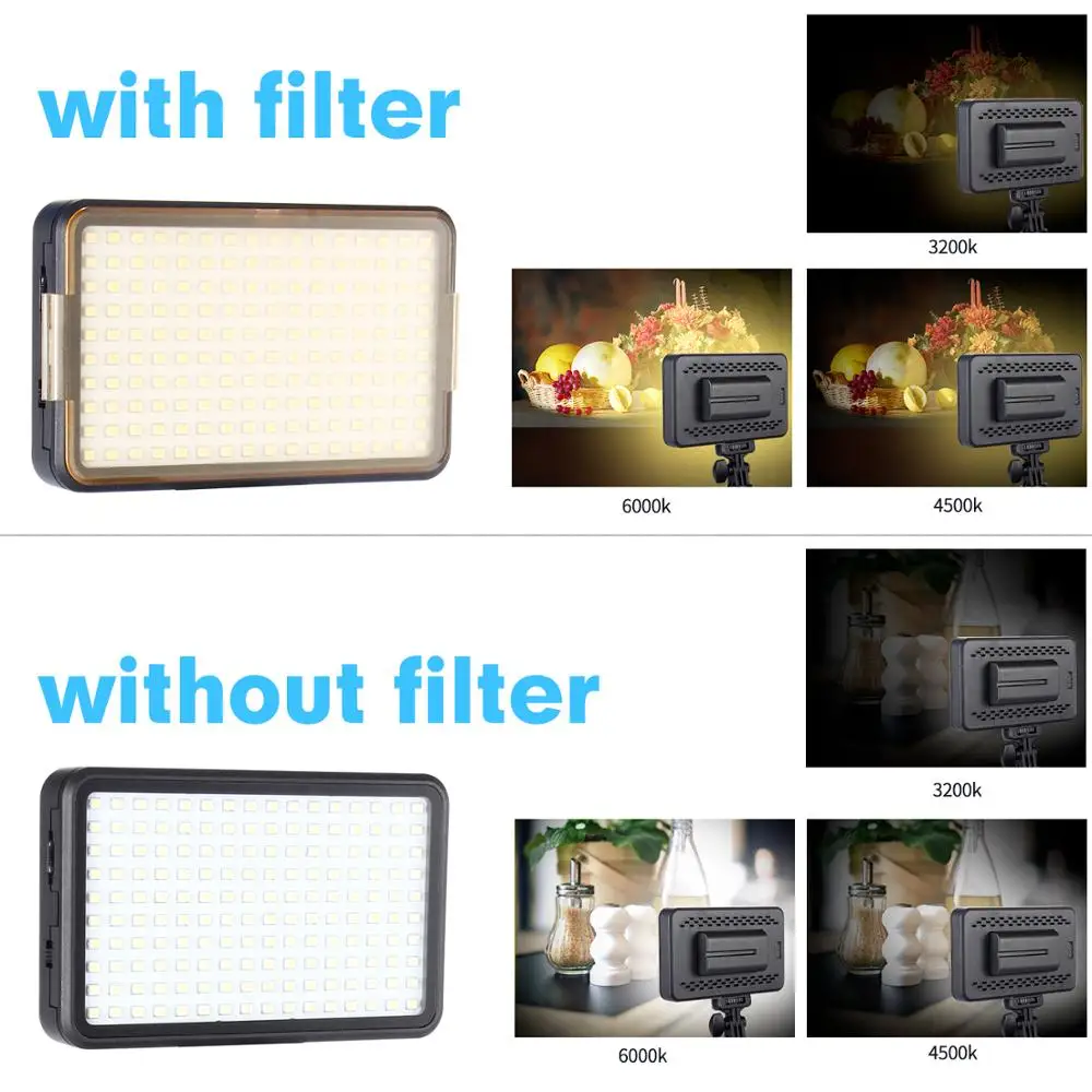 Светодиодная панель видеонаблюдения фотостудия освещение видеоподсветка переносная светодиодная видео подсветка