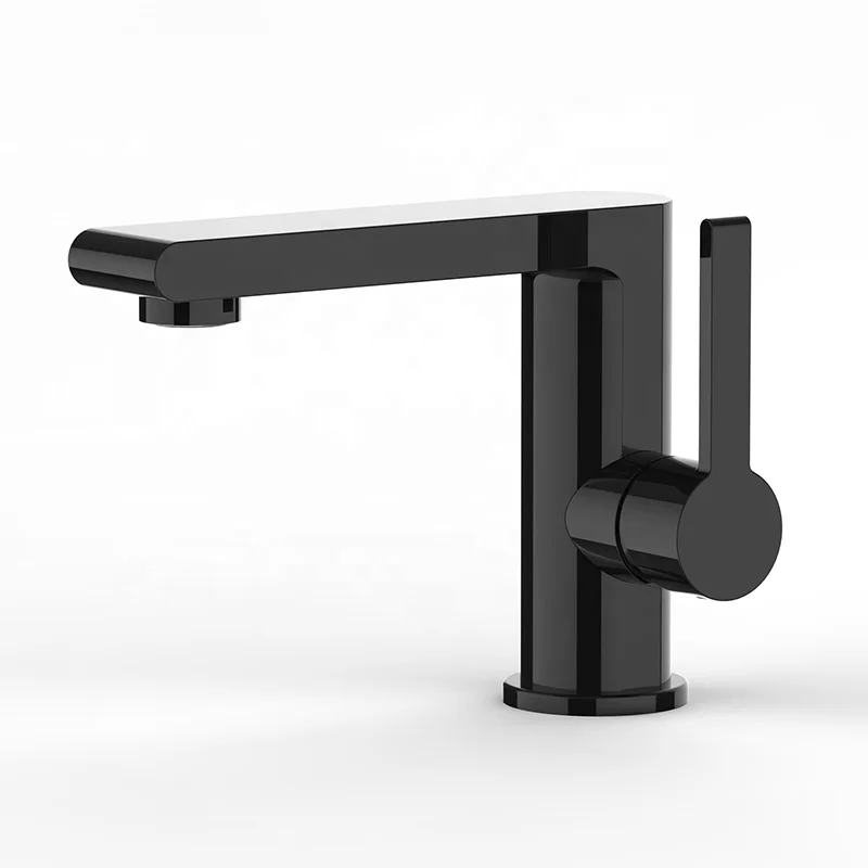 Bathroom single handle deck wash basin faucet water mixer hot and cold water tap