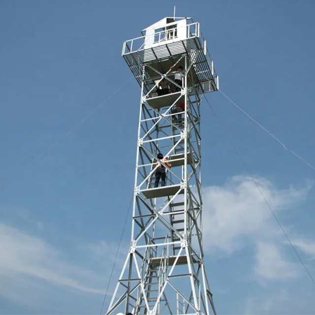 10-30m  4 Four Legs Telecommunication tower Forest Observation Tower
