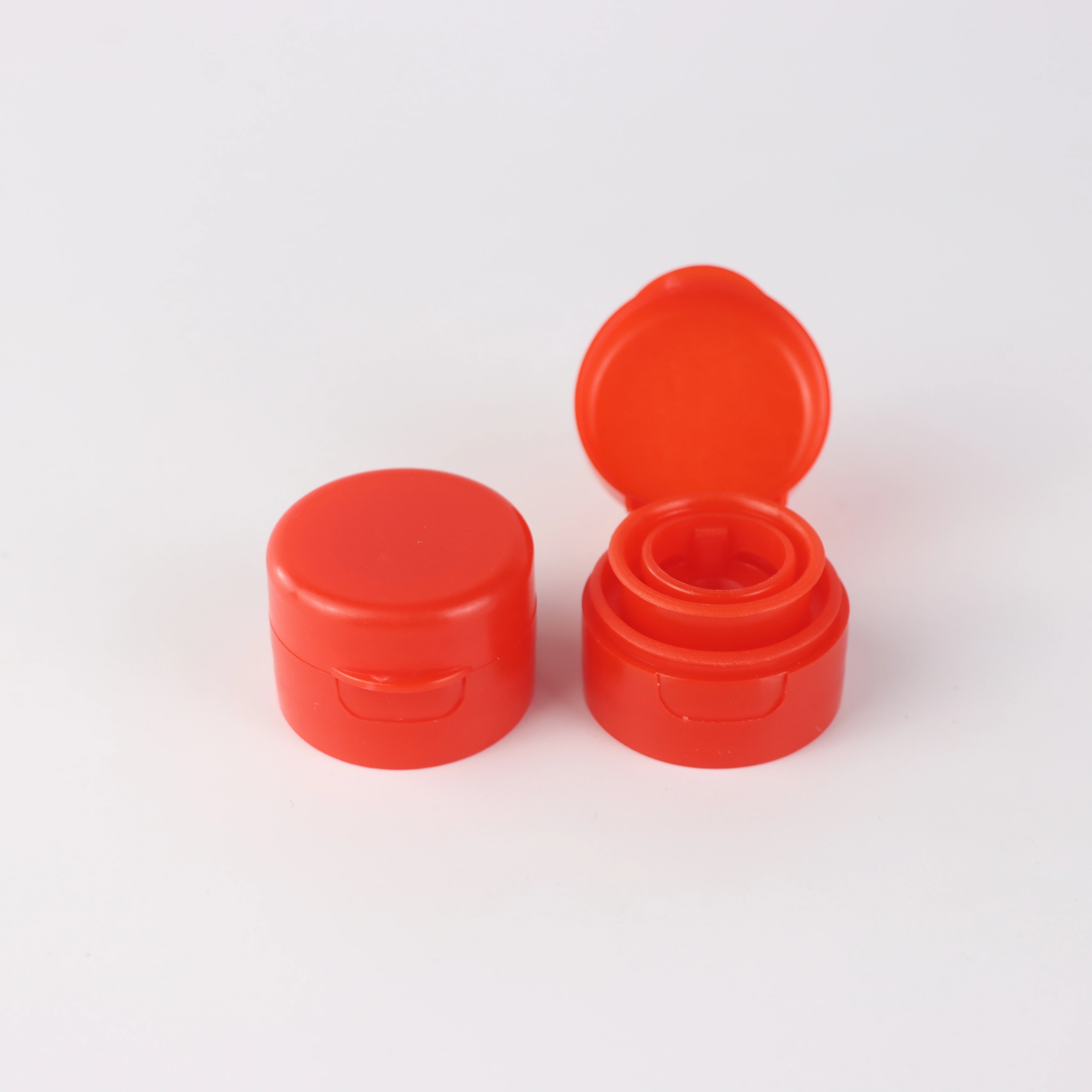 28/410 plastic edible oil seasoning bottle cap flip top cap with ring pull