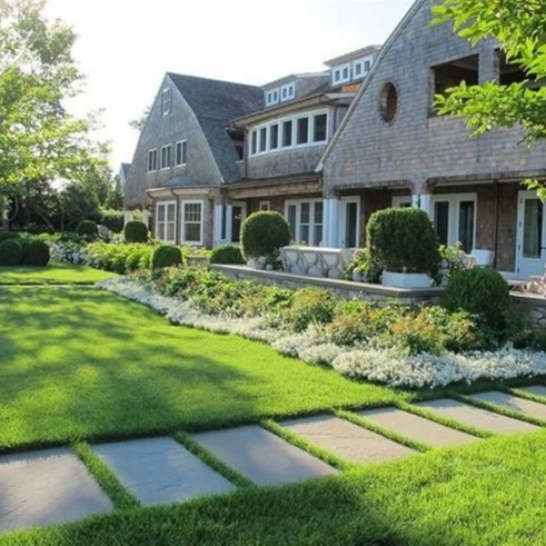 front yard lawn decoration landscape grass synthetic turf factory outlet