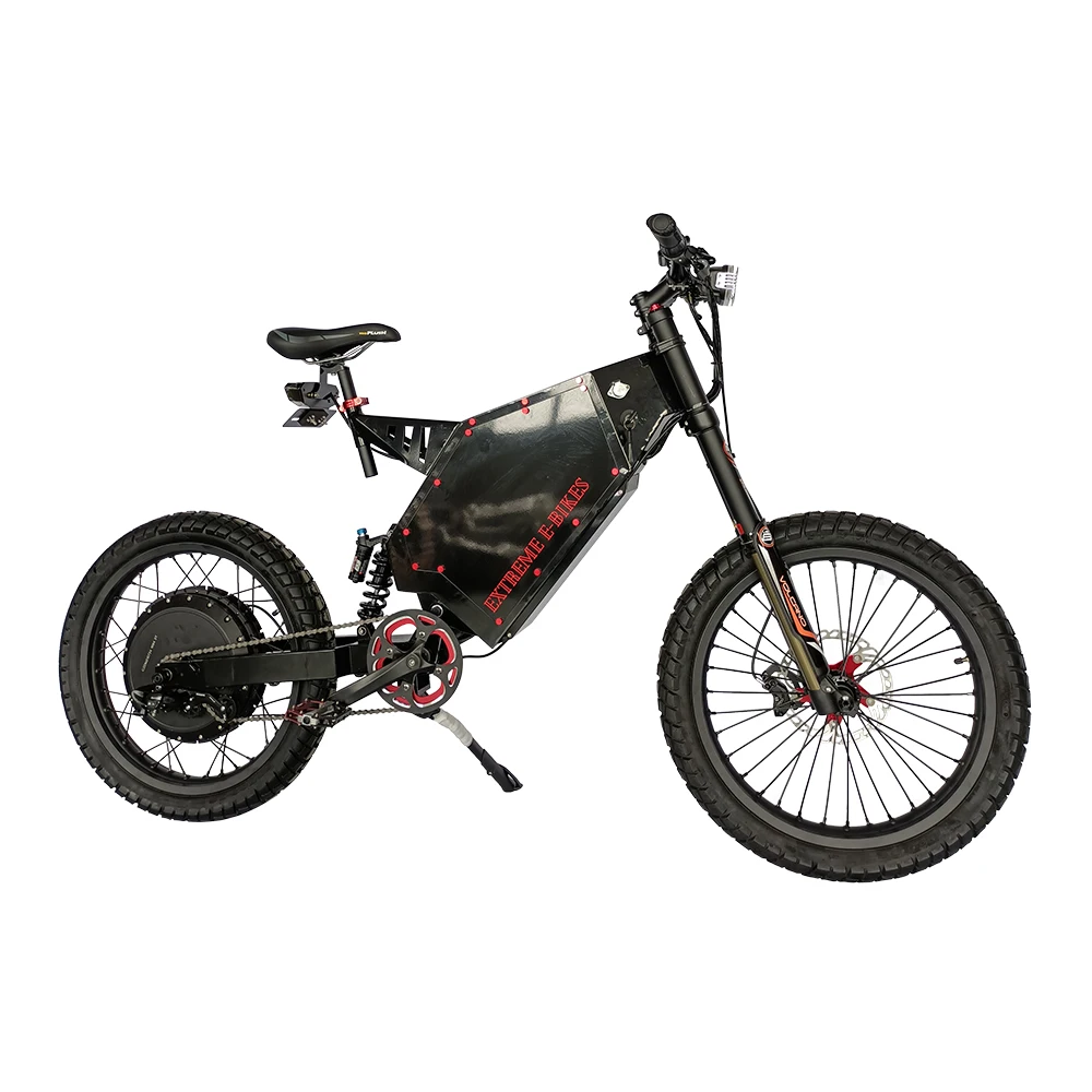 Kayo Stealth Bomber 72v Dirt Rear Electric Bike with Sur Ron Road Conversion Kit Integrated Lithium Battery Steel Frame