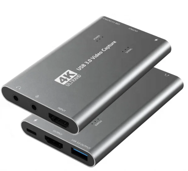 Hot sale 1080p 60fps For Live Streaming HDMI to USB 3.0 4K Video Capture Card For Xbox PS4 Wii Nintendo Switch