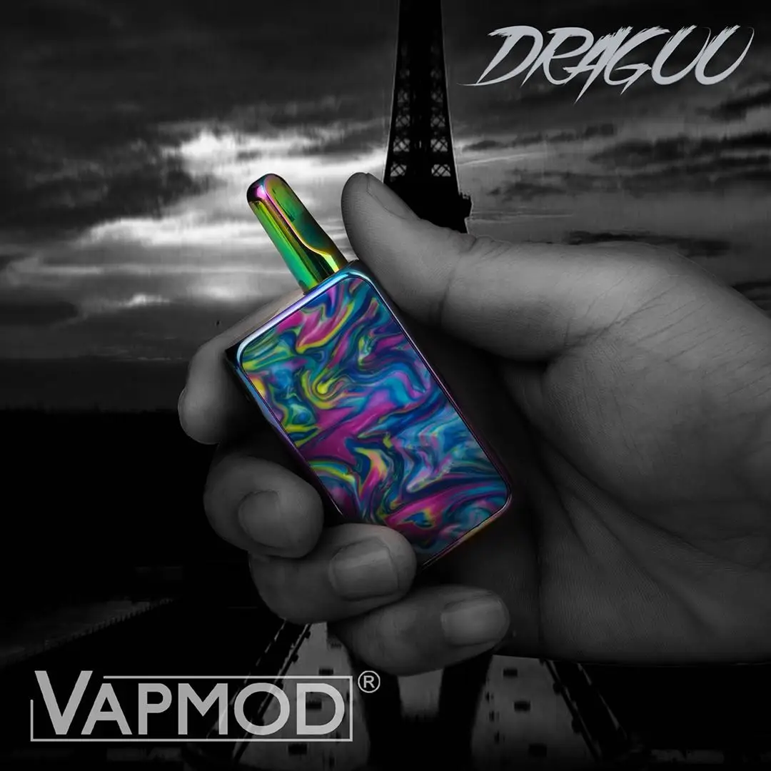 
Newest 650mAh pod system dragoo e-cigarette mod kits vaper original vape resin panel 