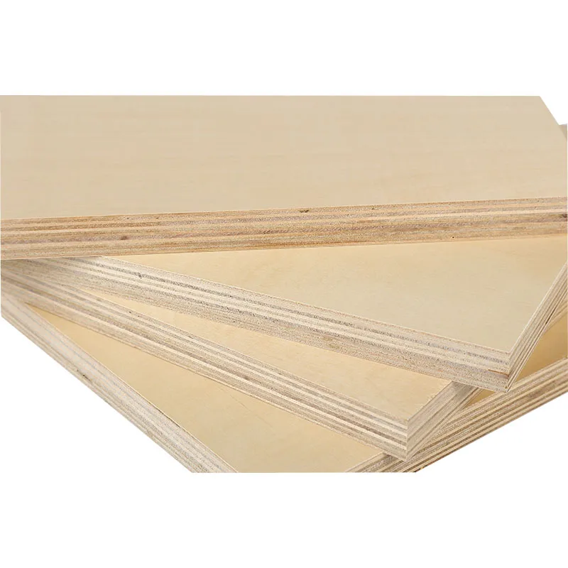 high grade UV coated full birch plywood for cabinet / birch plywood for laser cutting