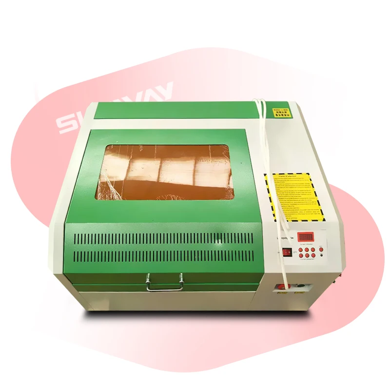 Co2 Laser engraving machine engraver 4040 40W 50W high speed CO2 engraving laser cutting machine for embroidery