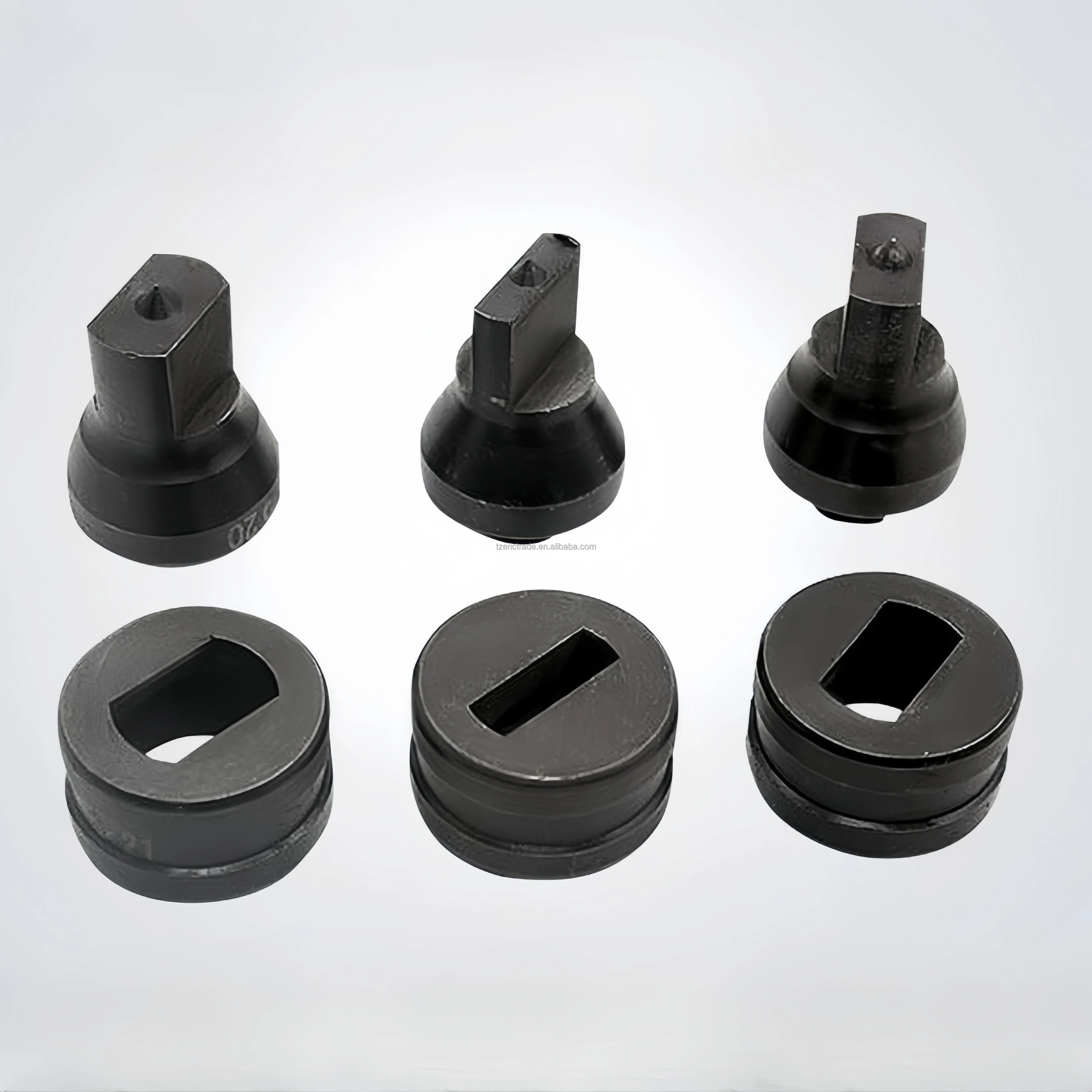 1 PCS Manual Hydraulic Punching Mold 11 X 18mm Rectangle Hole Dies Slotted Puncher Dies for CH-70 Hydraulic Tool Use