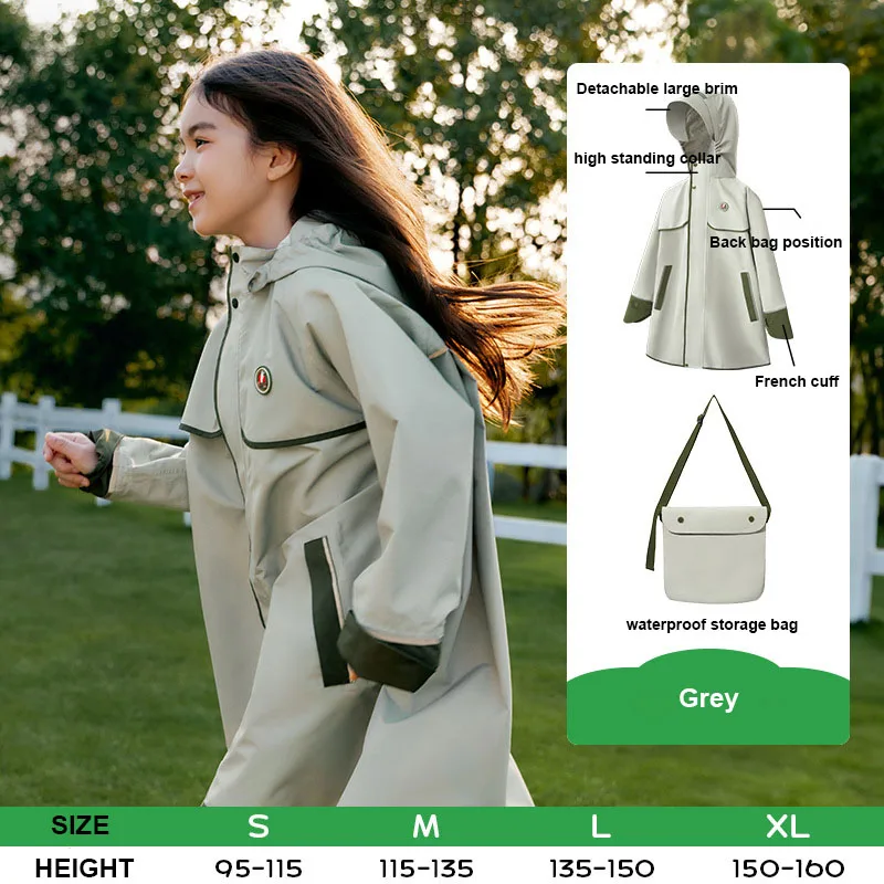 Детское непромокаемое дождевик с принтом