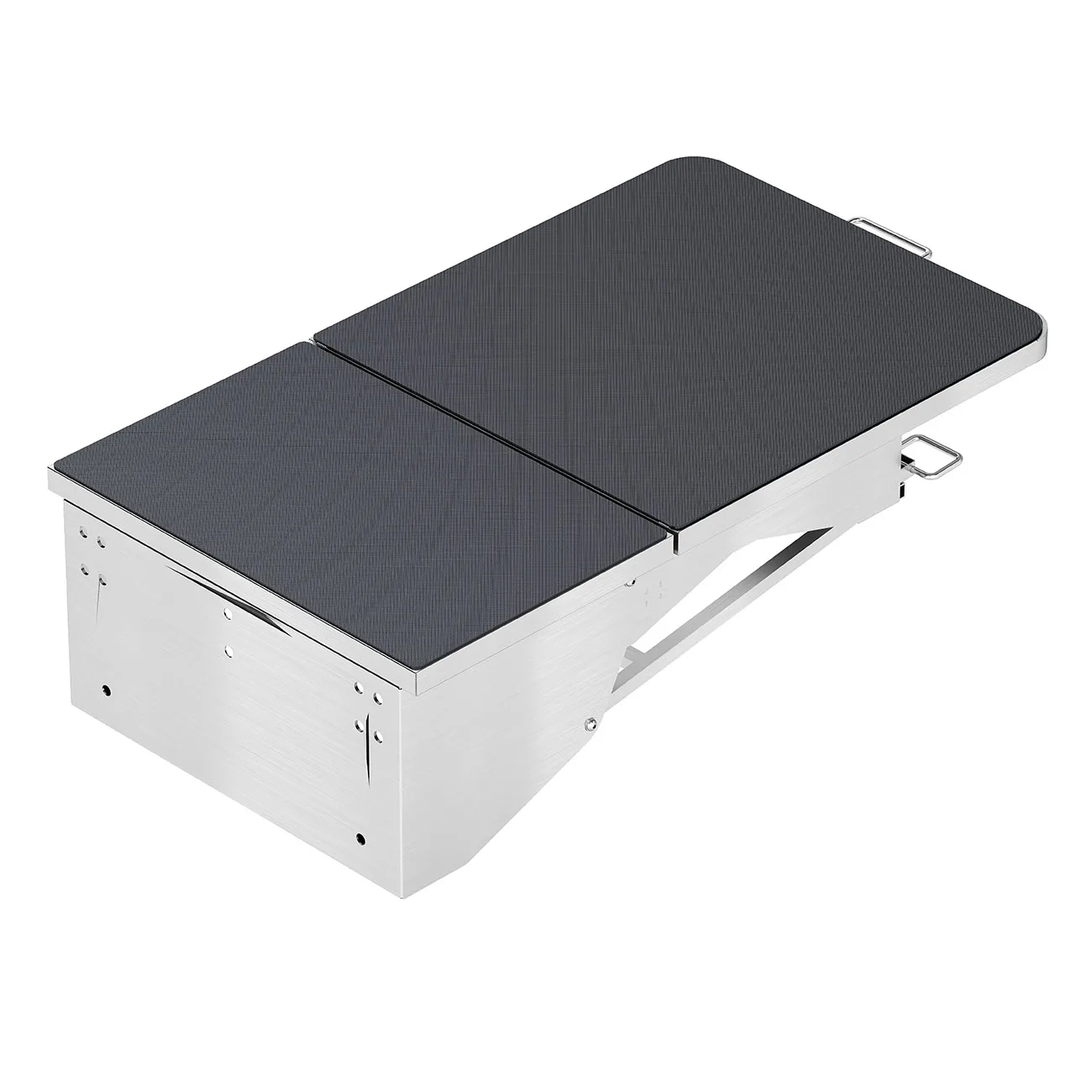Cost-effective pet hospital folding examination table Easy operation saves space veterinary folding down table