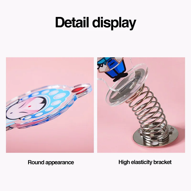 Star cartoon Q-version small standing card peripheral commemorative gift creative anime acrylic rocking music customization