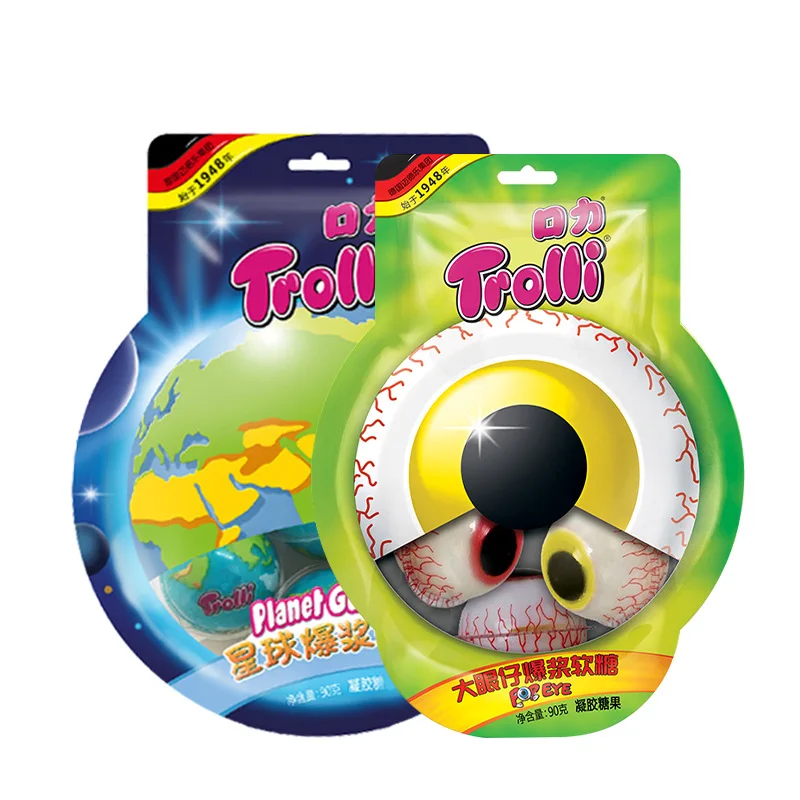 90g*24 packs Fruit Snack Chews Gummy Sour Powder Delicious Soft Candy Gummy Candies