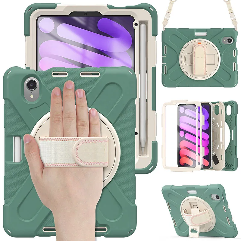 360 Degree Protective 2 in 1 Shockproof Waterproof Flip Cover Silicone Tablet Case For Samsung Galaxy Tab A 10.1 2019 T510/T515