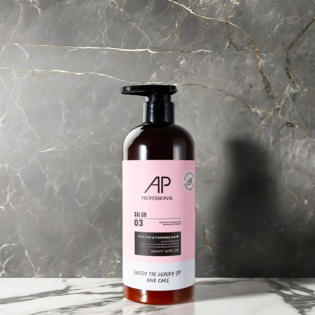 Private Label Ginger Plant Oil Extract Anti Hair Loss Thickening Shampoo for Men and Women