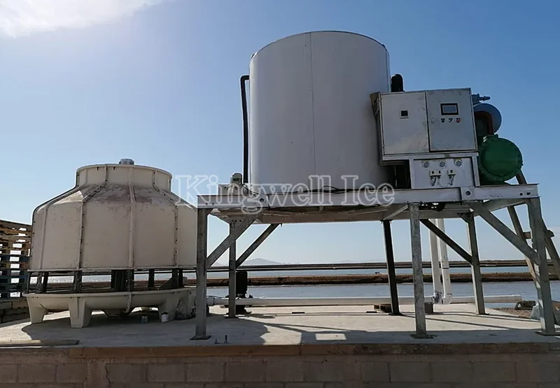 KINGWELL, 20 тонн, 30 т, машина для производства хлопьев для соленой воды, пресной воды, высокое качество и низкая цена