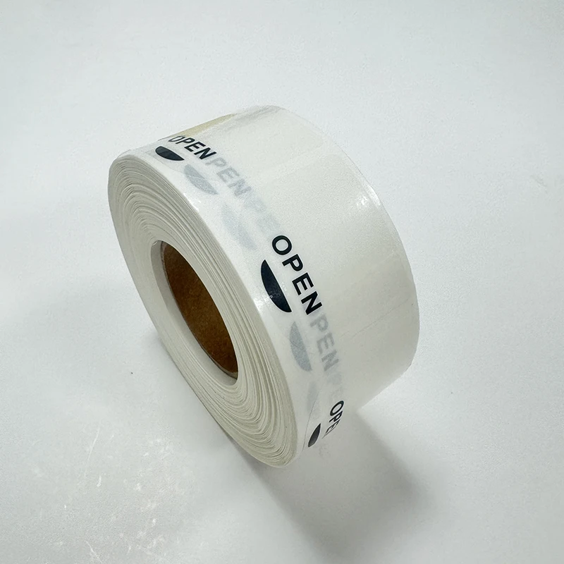 Custom Digital Printing Vinyl Logo Stickers Open Label Rolls Packaging Labels Transparent Custom Labels For Packaging
