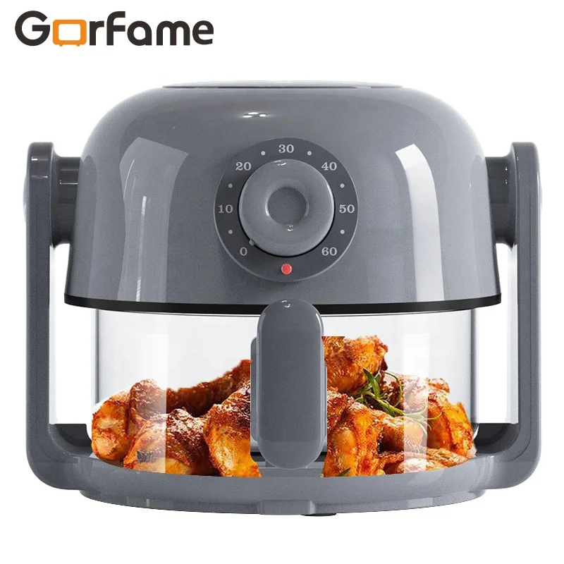2024 Latest Design High Speed Toast 360 Circulation One click Flip Air Fry Pan Household  Multi-functional  Air Fryer