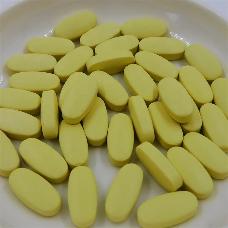 Manufacturer Food supplement Glucosamine Hyaluronic Acid Compound Tablets for Joints and Skin Health