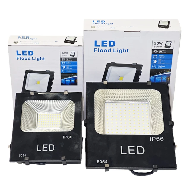 Dc12v 24v 220v 110v Водонепроницаемая Ip65 5054 светодиодная лампа проектора 50w 100w 150w 200w 300w Светодиодный прожектор уличный
