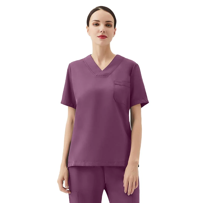SUFAN new uniformes de enfermera para de model of hospital hombres. las mujeres the water proof nurses uniform fabric usa