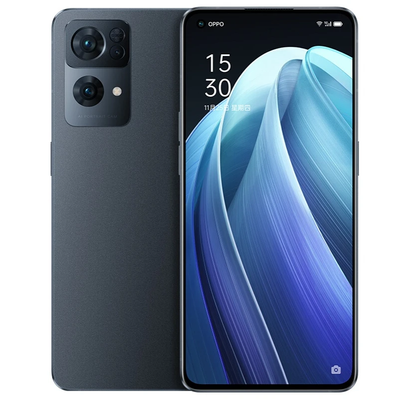 Оригинальный смартфон OPPO Reno 7 Pro 5G 6 55 дюйма AMOLED 2400x1080 90 Гц MediaTek Dimensity 1200 Max 4500 мАч 65 Вт Быстрая зарядка