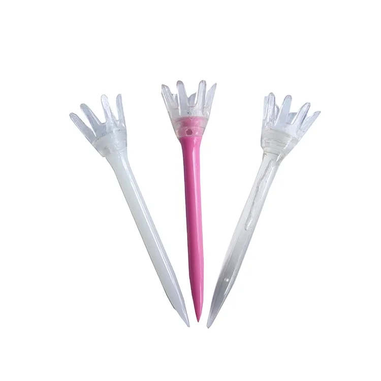 
Custom Colorful Fuzhou Crown Plastic Golf Tee Peg 