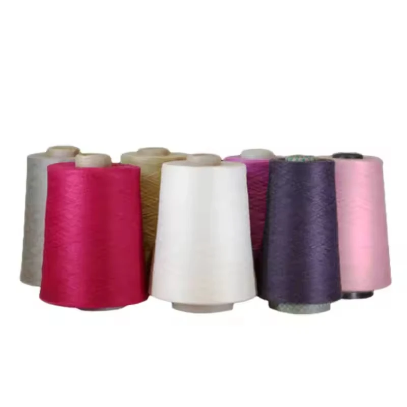 Wholesale Factory Chunky Ring Spun Color Customized Factory Standard Feather Strong Ring Spun Blended Yarn