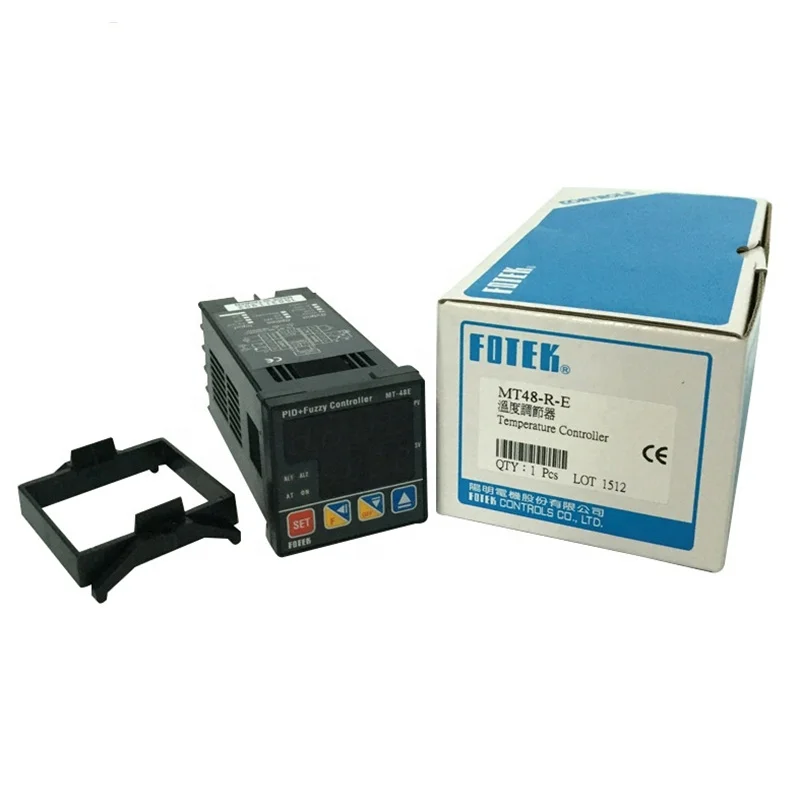 FOTEK MT48-R-E Microcomputer Temperature Controller 90-265VAC Relay Output Intelligent Pid Temperature Controller