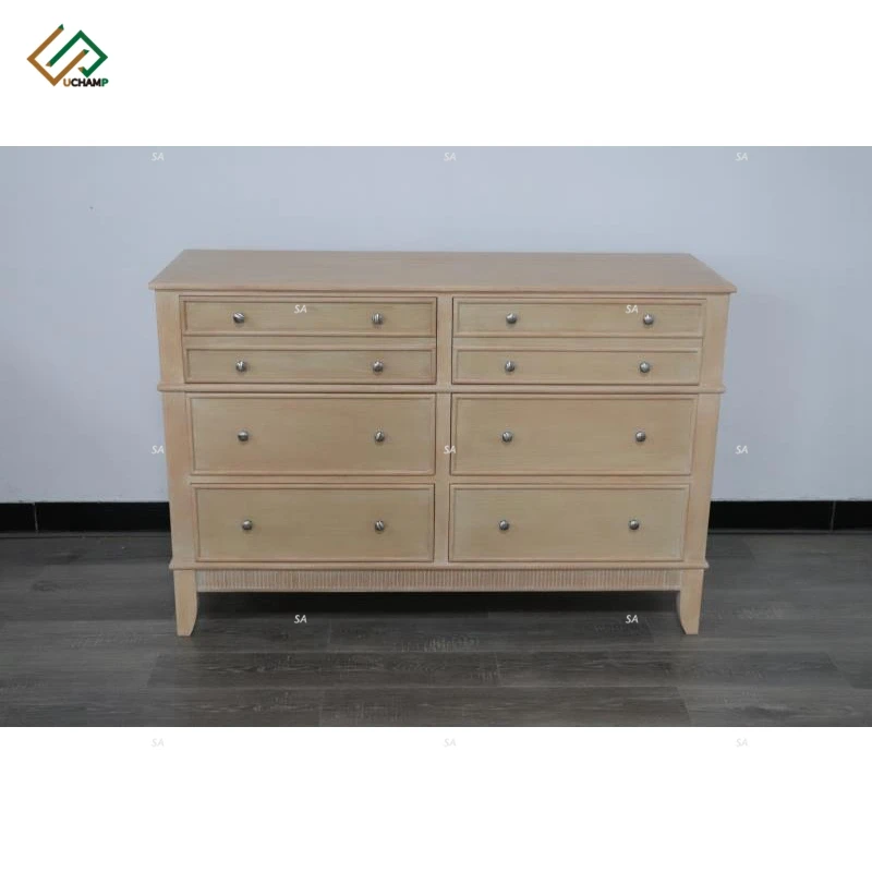  Hot Rated Natural Rattan Safe living Room Large Storage Console Table with wood
