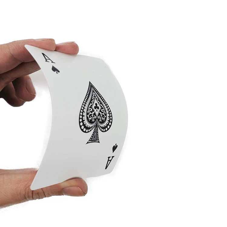 Custom Printed Wholesale PVC Plastic Board Game Printing Waterproof Poker Playing Card