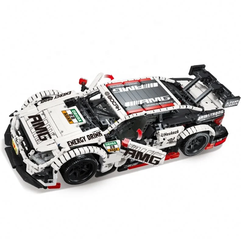 RTS 2289 PCS MOC 1:8 AMG Remote Control Block Building Toys Racing Car Brick Legoing Technic Cars Toy