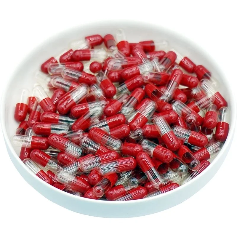Factory Supply Gelatin Empty Capsules Made in China Size 000# 00# 0# 1# 2# 3# 4#